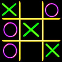 Tic Tac Toe Glow 2 player