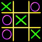 Tic Tac Toe Glow 2 player