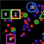 Break shapes - a ball game