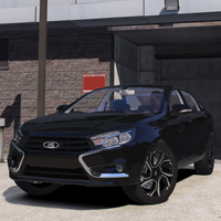 Лада Веста уличный гонщик