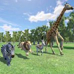 Wild Animals Race Simulator 3D