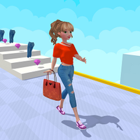 Fashion Dressup : Girl Run 3D