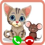 Cat and Mouse Fake Call & Game