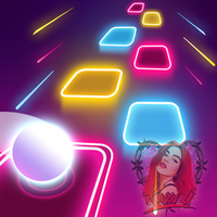 Bichota Karol G Tiles Hop Ball