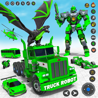 Robot Truck Car Transform Game
