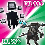 Toilet Head Vs Cameraman Merge