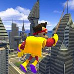 Zombie Rainbow Man: Rope Hero