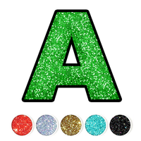Glitter Number & ABC Coloring
