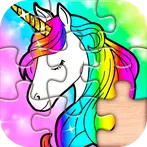 Unicorns Puzzles Game