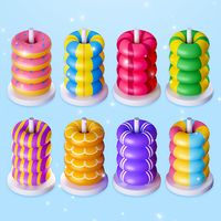 Hoop Sort Puzzle: Color Stack