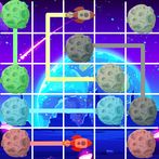 Connect The Moons - IQ puzzle 