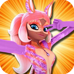 Superhero Rena Rouge Run 3D