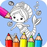 princess mermaid coloring game
