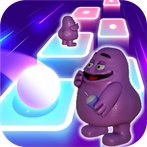 Grimace Shake Scary Tiles Hop