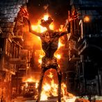 Scary Fire Head: Horror Surviv