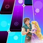 Rapunzel Piano Game Tiles