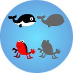 Aquatic Shapes -Kids Game