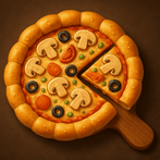 Shape Pizza Game Baking Master