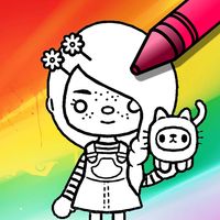 Toca Boca Coloring Mermaid