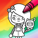 Toca Boca Coloring Mermaid