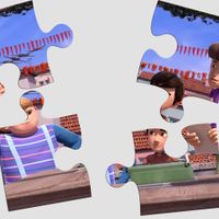 Rafadan Tayfa Yapboz Oyunu