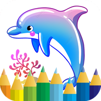 dolphin coloring game