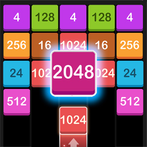 x2 Number: 2048 Merge Games
