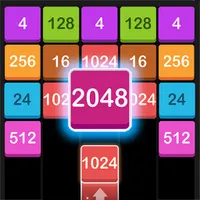 x2 Number: 2048 Merge Games