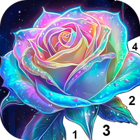 Fantasy Color-Paint By Number