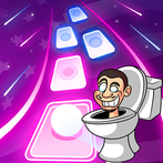 Skibidi Toilet Hop Hop Tiles