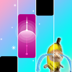 Piano Banana Game Cat Tiles