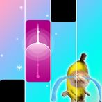 Piano Banana Game Cat Tiles
