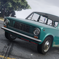 Soviet Lada 2102 Russian Drive