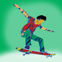 SkaterPool: 3d Infinity Runner