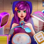 العاب توليد الام تلبيس و مكياج