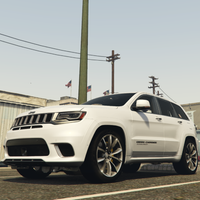 Jeep SRT Cherokee SUV Driving