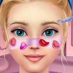 لعبة فتيات خفيفة مكياج وتلبيس