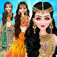 Indian Bridal Wedding Dress Up