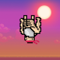 Falling Kung Fu Master