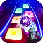 Justin Bieber Tiles ball hop