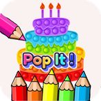 Pop It Fun Coloring Game