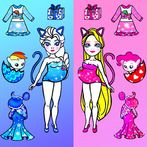 Anime Dolls Dress Up Girls