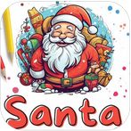Christmas Winter Coloring Book