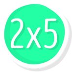 2x5