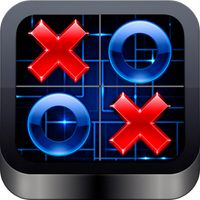 Tic Tac Toe Glowing