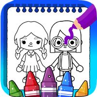 Toca Boca Coloring World Game