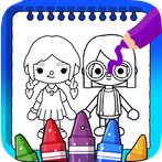 Toca Boca Coloring World Game