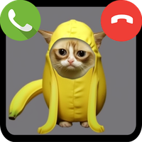 Fake Call Banana Cat Game