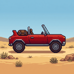 Retro Pixel Drive
