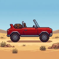 Retro Pixel Drive